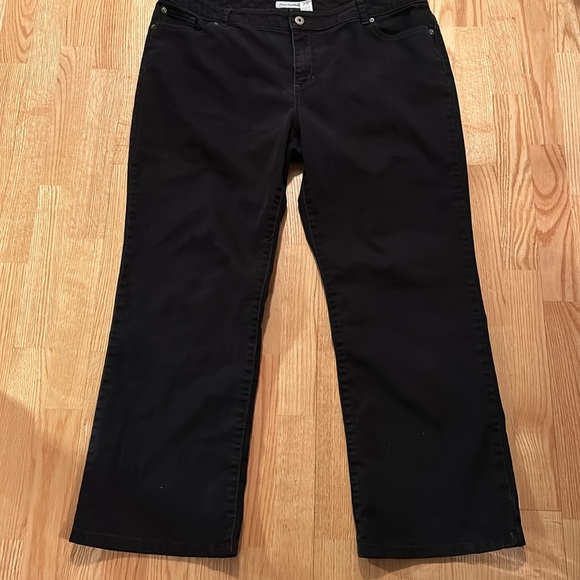 Chicos Platinum Denim Boot Cut Jeans - Picture 2 of 4